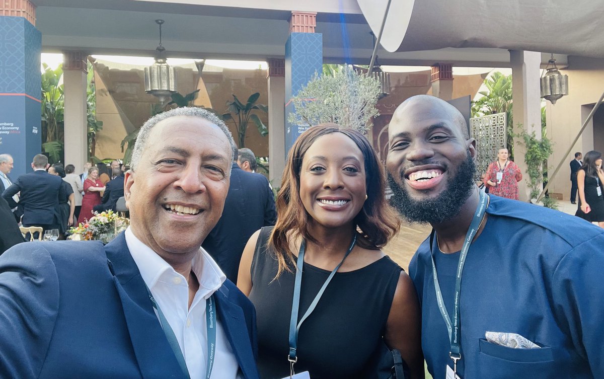 Bloomberg’s #NewEconomyGateway Africa conference held here in beautiful Marrakesh, #Morocco.

Great networking & panel discussions: clean energy, finance, tech, infrastructure, sport, etc.

Spoke on a panel about entrepreneurship & Africa’s next Unicorn ($1.0 billion company).