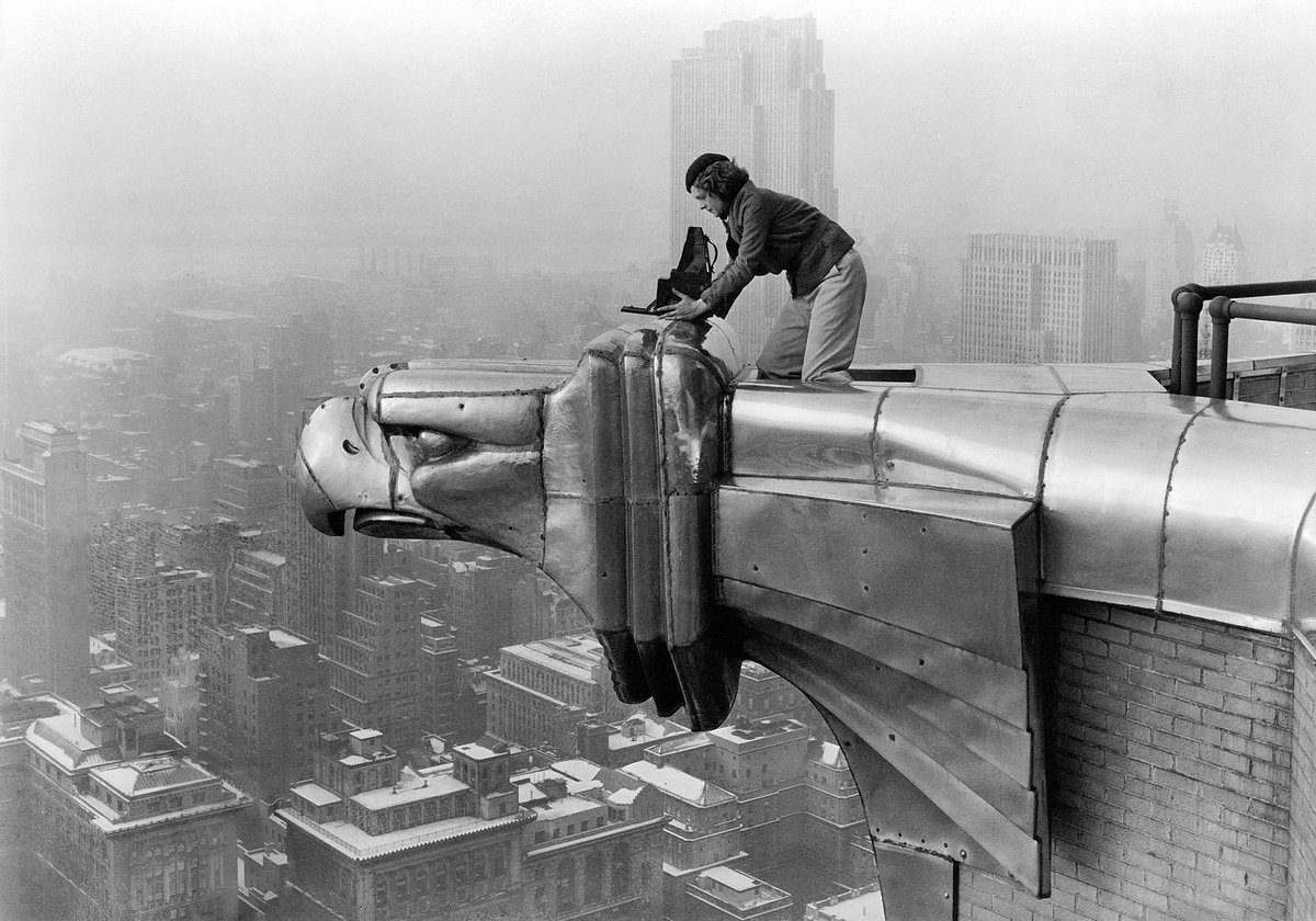 #OnThisDay Documentary photographer Margaret Bourke-White was born in 1904.

"Photography is a very subtle thing. You must let the camera take you by the hand, as it were, and lead you into your subject."