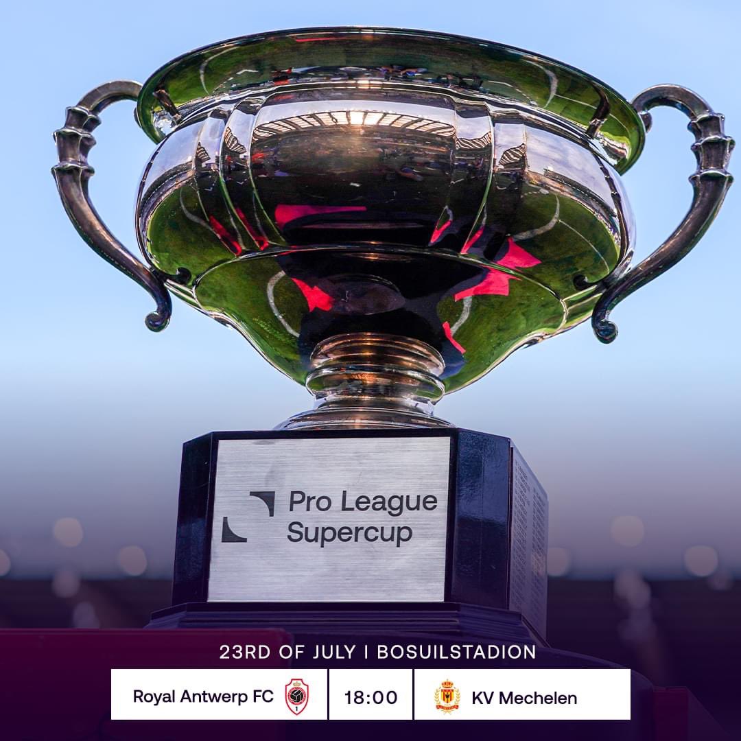FOR THE FANS <a href="/ProLeagueBE/">Pro League</a>?

Verplaats deze wedstrijd terug naar zaterdag 22 juli.

<a href="/RoyalBelgianFA/">Royal Belgian FA</a> @ElevenBeNL