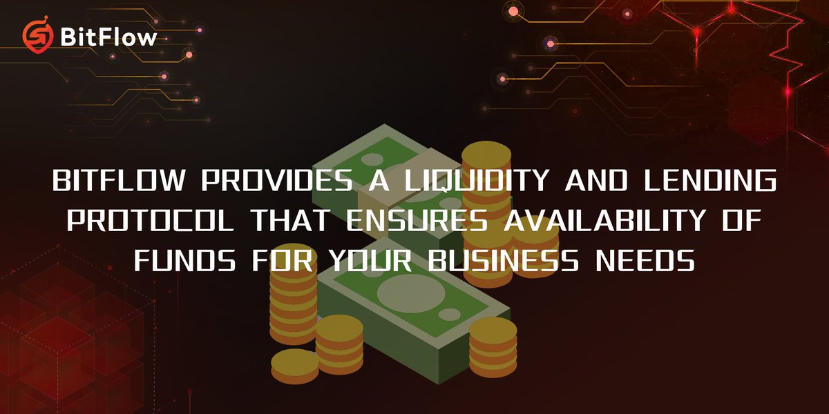 Liquidity is key for smooth operations in the crypto industry. #Bitflow provides a liquidity and lending protocol that ensures availability of funds for your business needs. Say goodbye to liquidity constraints! #Bitflow #liquidity #crypto