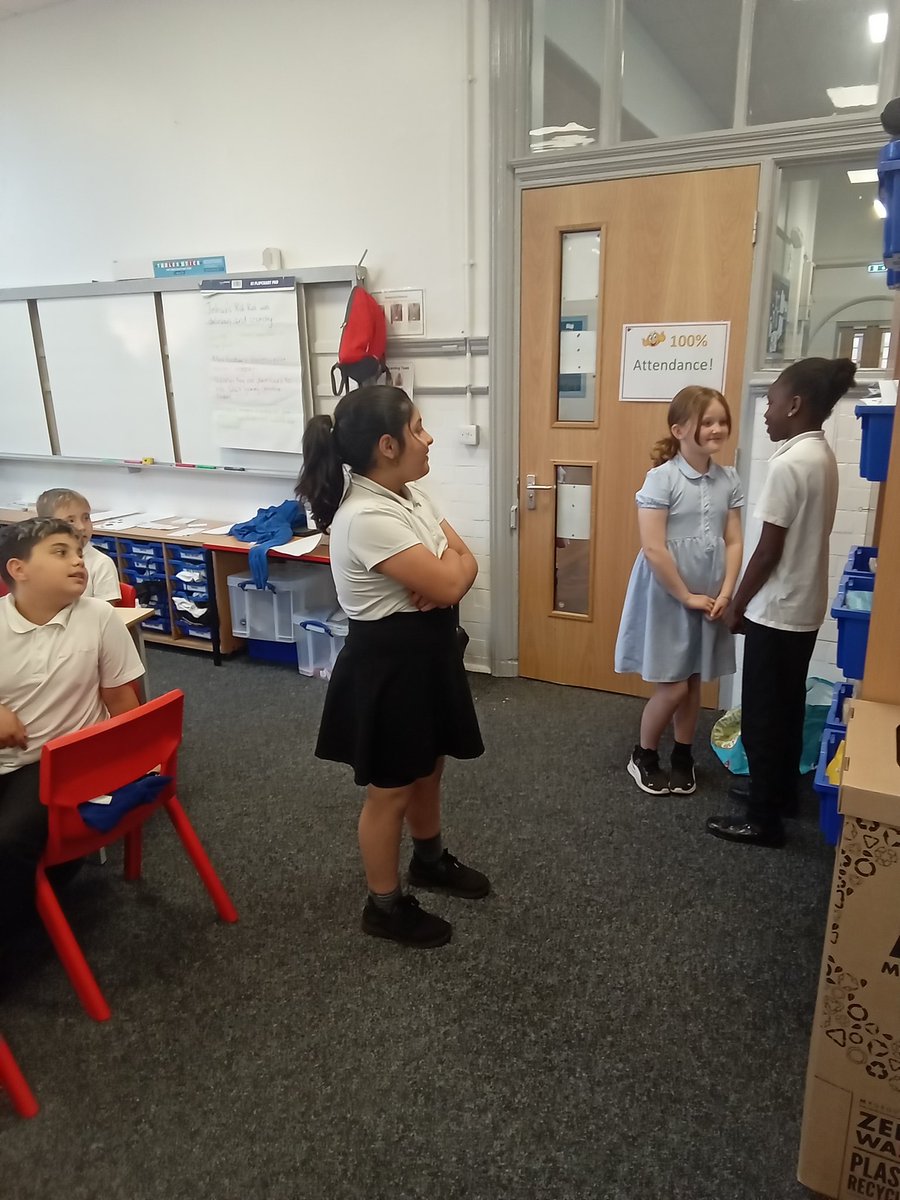 DeltaMerseyY6's tweet photo. In our Thrive session we discussed getting on and falling out and did some role play #MPAthrive #ThriveTuesday @DeltaMersey https://t.co/AEWA8oVF7U