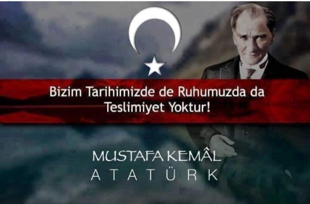 #GüneAtatürkİleBaşla ♾️

Bizim Tarihimizde de Ruhumuzda da Teslimiyet  yoktur !!

Mustafa Kemal Atatürk 🇹🇷

AYAĞA KALK Türkiye   !!

🤍♾️🇹🇷

          # 𝔾üᑎꬄ𝓎ｄı𝓃 ☆✊