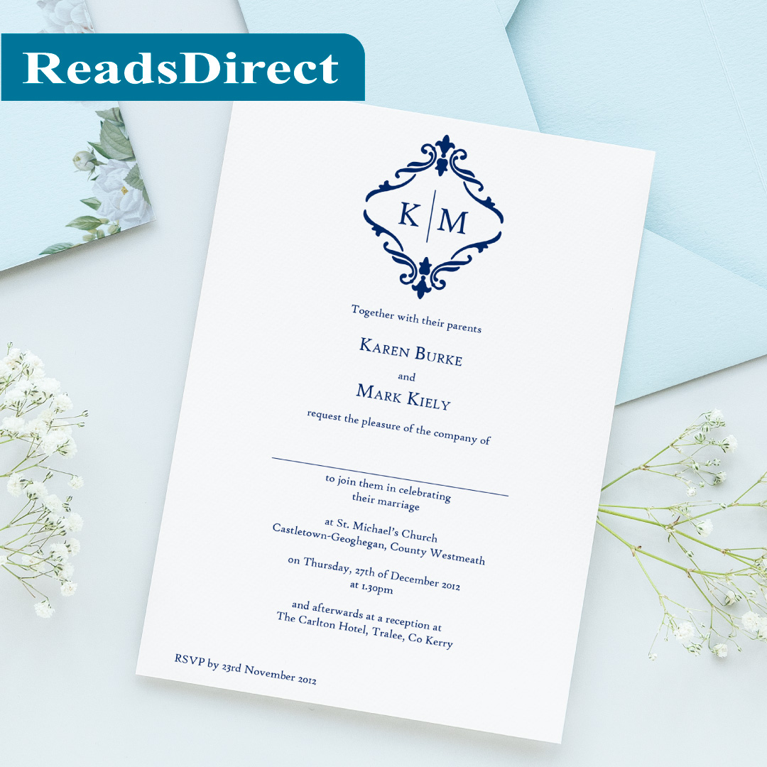 Highest quality range of cards with over 6 styles to choose from - Onsite graphic design service & nationwide delivery FREE over €60

readsdirect.ie/wedding-statio…

 #weddingstationery #wedding #weddingideas #bridetobe #groom #stationery #graphicdesign #weddingdesign #weddingpaper