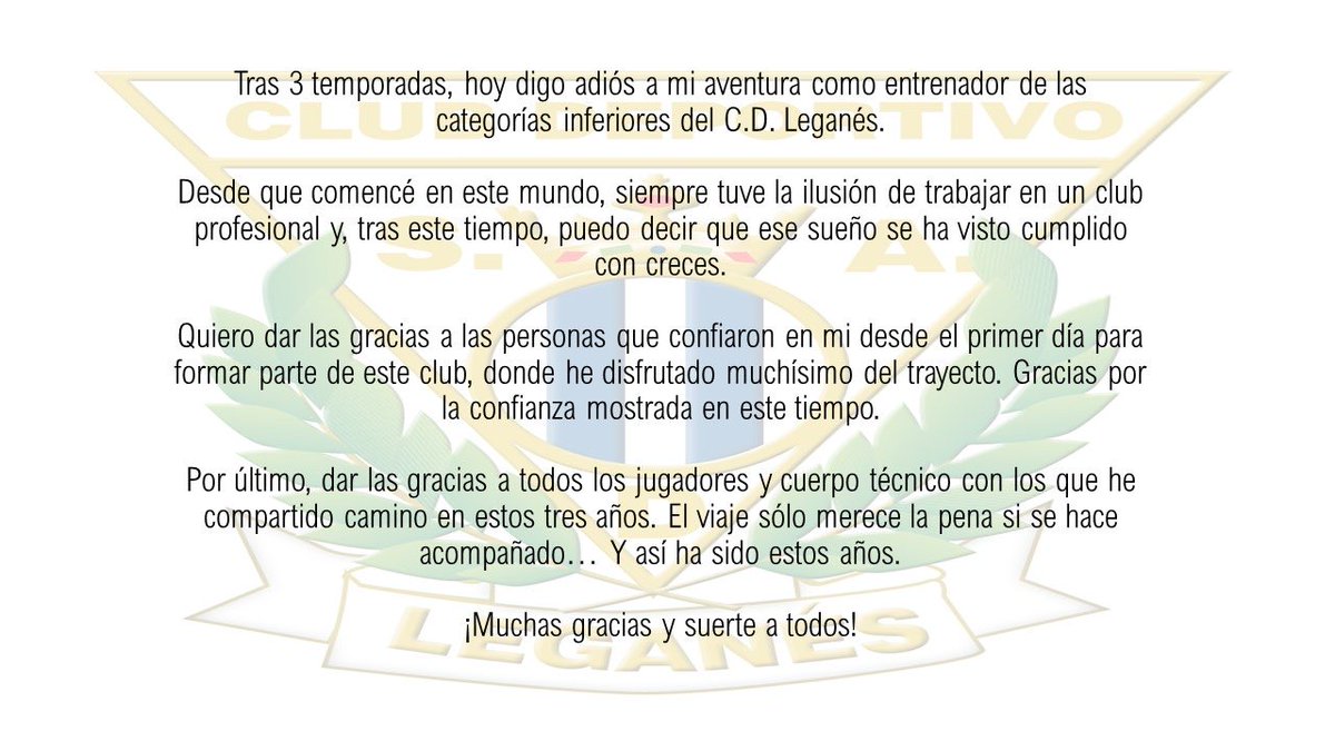 ¡Gracias ⁦⁦<a href="/CanteraPepinera/">Cantera C.D. Leganés</a>⁩ ! 🔵⚪️🥒⚽️