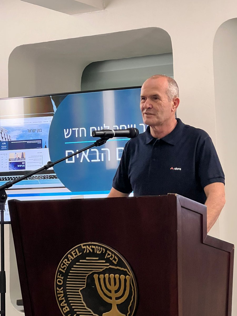 abra_it_tech's tweet photo. שמחנו להשתתף בהשקה החגיגית של אתר בנק ישראל החדש שפותח ע"י אברא!
האתר העדכני והחדשני של בנק ישראל פותח תוך מחויבות, עמידה בזמנים ושיתוף פעולה בין כל בעלי העניין.
באתר החדש שולבו תצוגות BI מתקדמות המספקות מידע אנליטי נרחב ומלא לצרכי הציבור. 
להמשך שיתוף פעולה פורה!
@ShaiOzon https://t.co/GPKzEXowtD