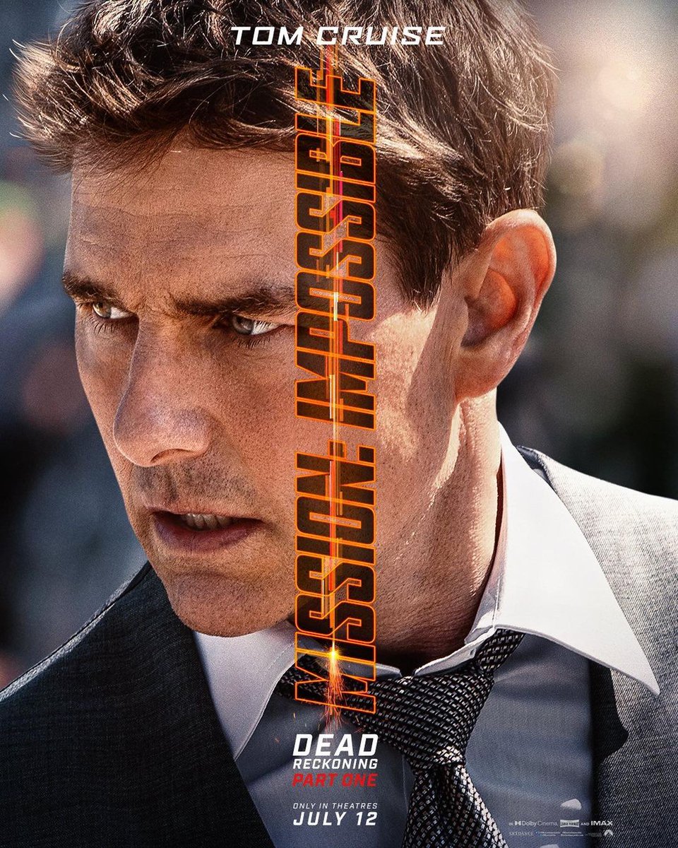 First official poster character dari film Mission Impossible : Dead Reckoning : Part One yang bakal tayang 12 Juli 

#MissionImpossible