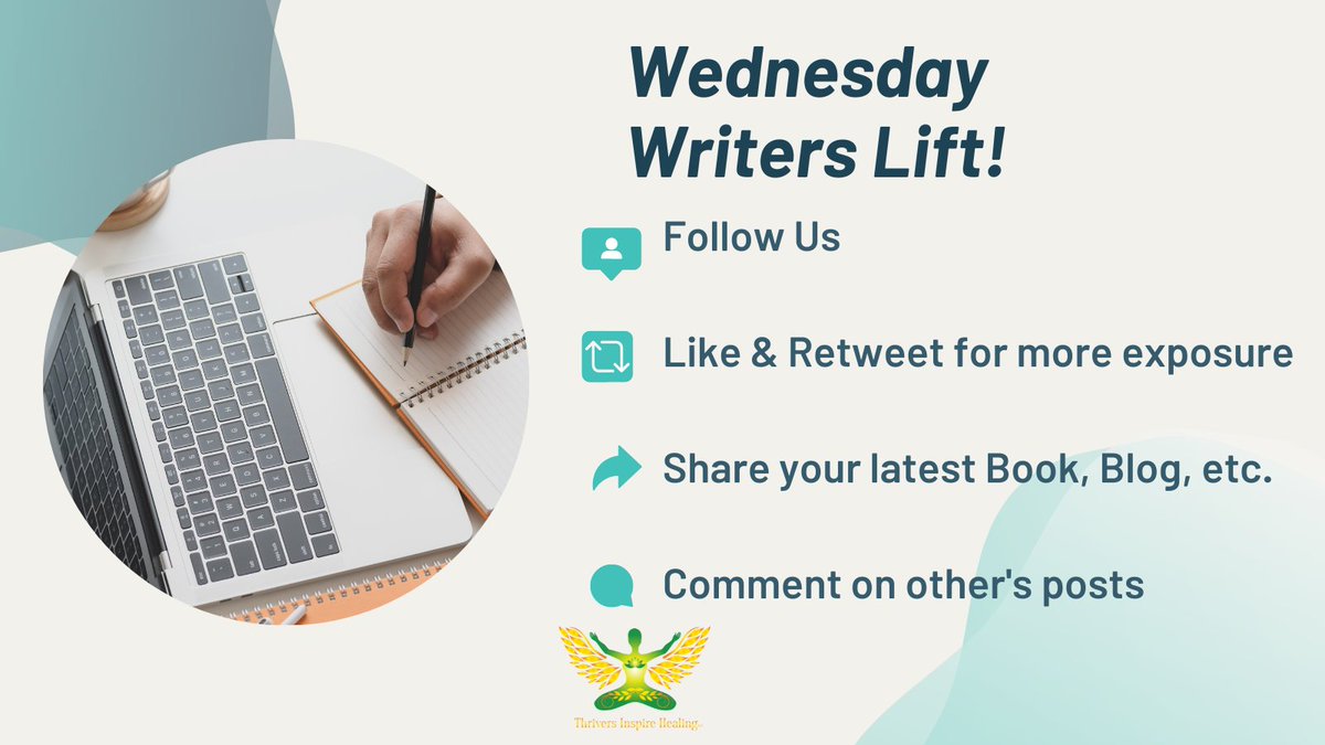 🙌🏿It's Wednesday Writers Lift! 🙌🏼

🔵Share your latest #blogs , #books , #websites ,  #poetry, etc. & show some love 💜for each other! 💻📖 

🔵 Follow, Like, & Retweet for more exposure!
#WritingCommunity #WritersLift #BloggersTribe #Blogger #AuthorOfTwitter #AuthorsCommunity
