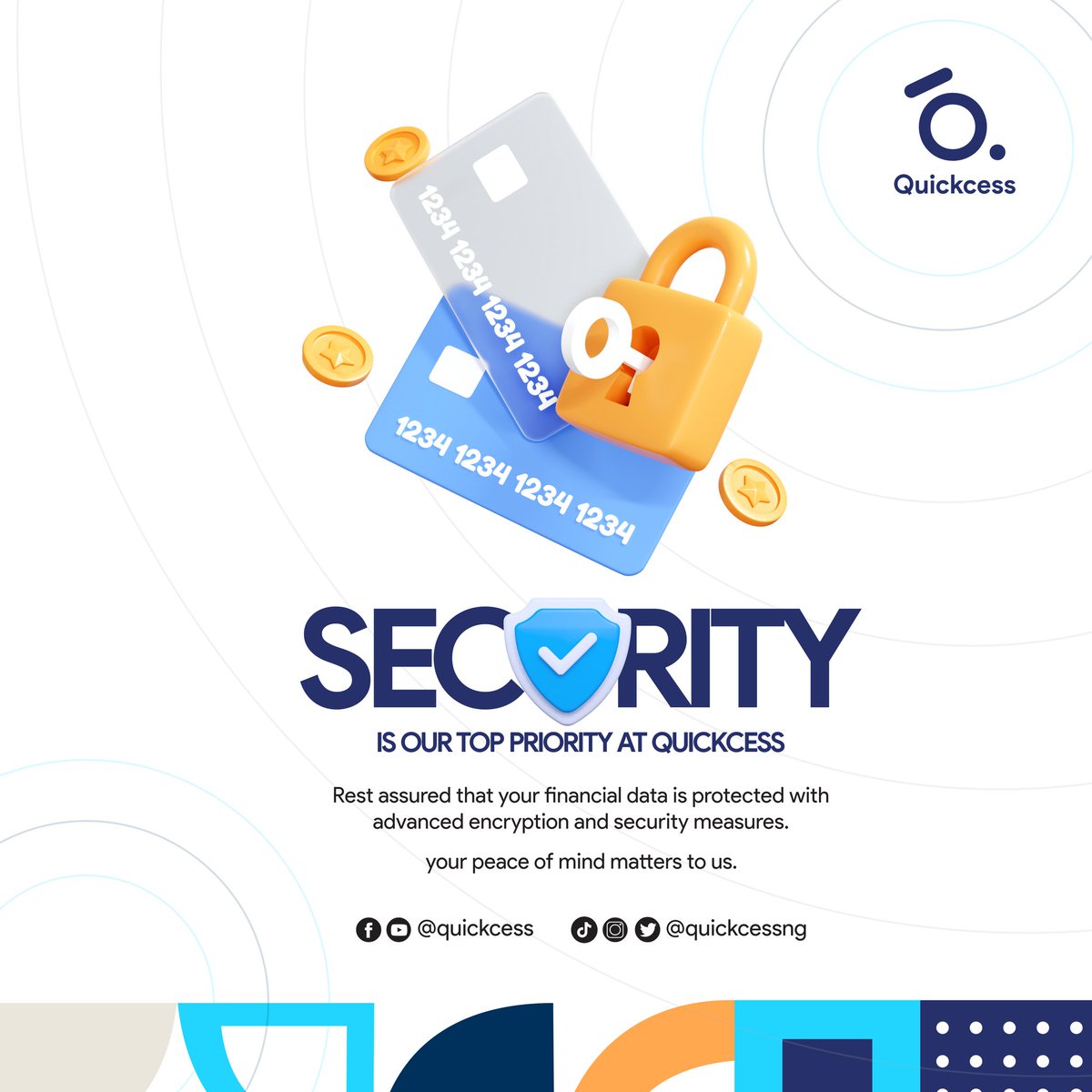 SECURITY IS OUR TOP PRIORITY AT QUICKCESS
we are #launching soon! #quickcessapp #paymentgateway #payments #unicornspotted #Ewallet #fintech #MobileBankingApp