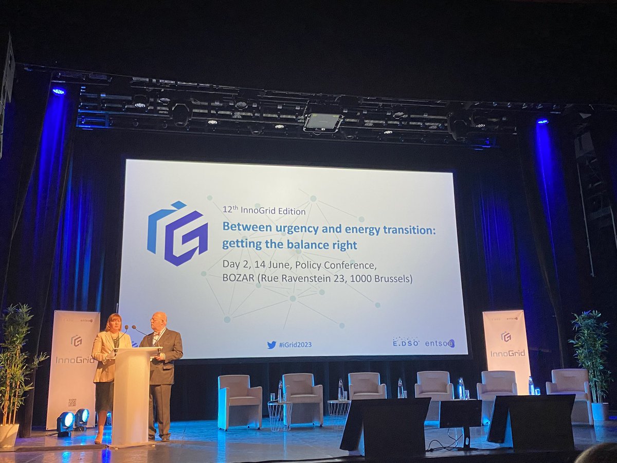 rgaraude's tweet image. This week started at the 9th #EnergyIF in Copenhagen, where the Commission promised better care for system operators in the next legislature

Back in Brussels to start our conversation during the 12th edition of #IGrid2023 organised by @ENTSO_E and @EDSO_eu