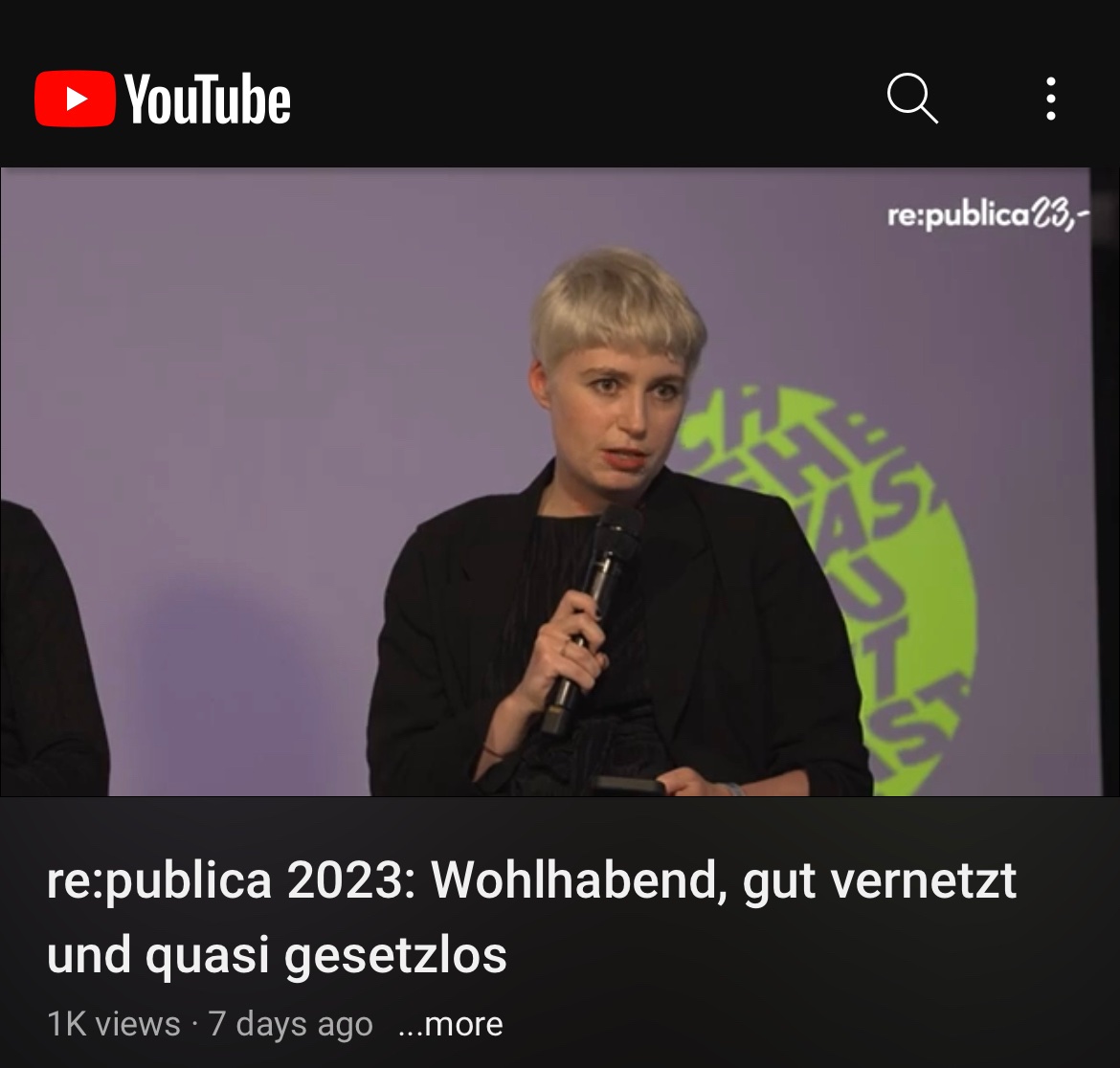Video zur Diskussion youtu.be/WqLZJmF1TOM
