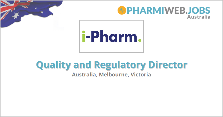 Aus Hot Job! - Quality and Regulatory Director - i-Pharm Consulting - Australia, Melbourne, Victoria - zpr.io/DAP7snqRW9pm

#pharmajobsaus #iPharmConsulting #pharmajobs #jobs #hiringnow