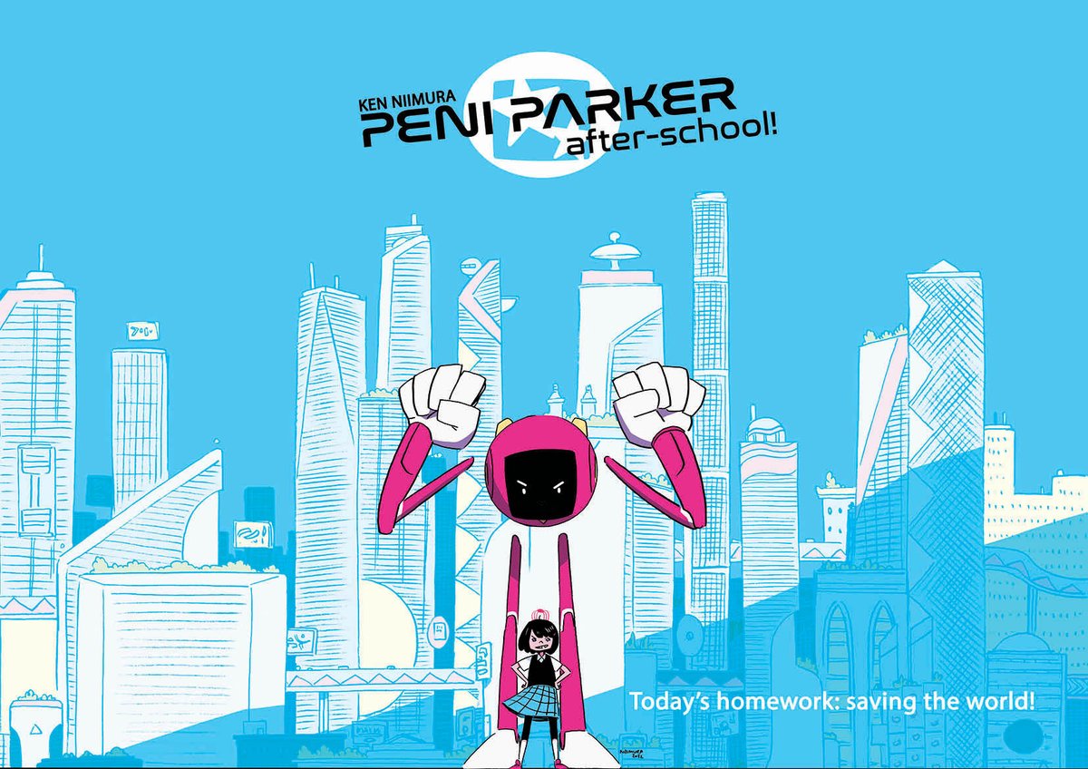 ken_niimura's tweet photo. This might a good moment to remind everyone you have my limited series "Peni Parker: After School" available at @MarvelUnlimited!!

#Peniparker #spiderverse #kenniimura #comic https://t.co/mwlpaXzSTz