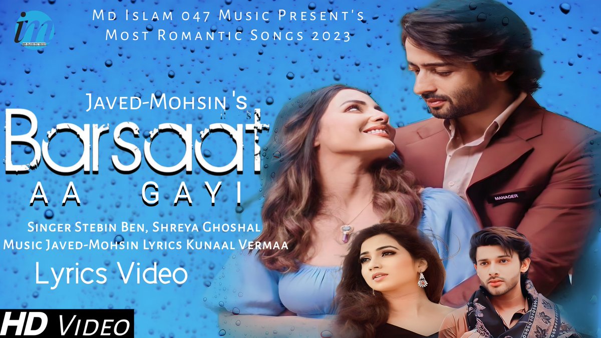 Romancing the Rains.

#BarsaatAaGayi, to fill your heart again with love. Watch the full song on our YouTube channel. youtu.be/UnN_E5tUikU

<a href="/Shaheer_S/">Shaheer Sheikh</a> <a href="/eyehinakhan/">Hina Khan</a> <a href="/javedmohsinMZK/">JAVED-MOHSIN</a> <a href="/shreyaghoshal/">Shreya Ghoshal</a> <a href="/stebinbenmusic/">Stebin Ben</a> <a href="/kunaalvermaa77/">KUNAAL VERMAA</a> <a href="/adidatt/">aditya datt</a>

#VYRLOriginals #RainLover #SongOutNow