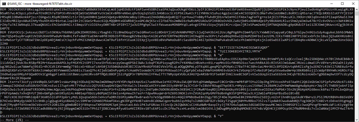 Deobfuscating a VBS Script With Custom Encoding i5c.us/d29940