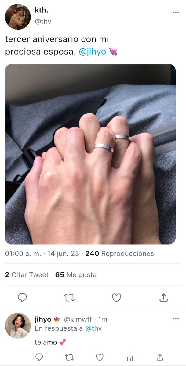 ryoskoo's tweet photo. #autaekook | let me down slowly. 

en donde taehyung tiene esposa y jk es su amante, el cual está perdidamente enamorado de él y al que le prometió que se divorciaría. https://t.co/dd182Uz0rB