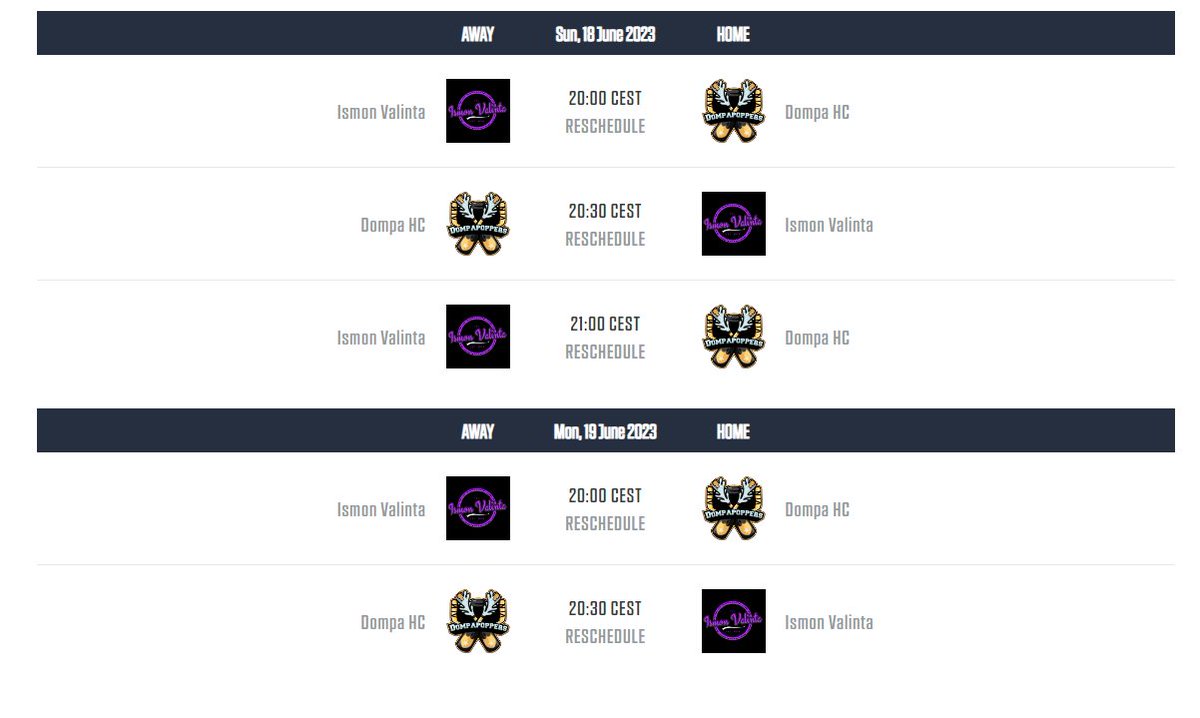 Dompapoppers's tweet photo. Mark your calendar, semifinals incoming for Dompa!!  

last #Swedish  team standing, see you on stream on thursday!!

#eclcore23 #nhl #hockey #esports #nhl https://t.co/f9KyRR8vtw