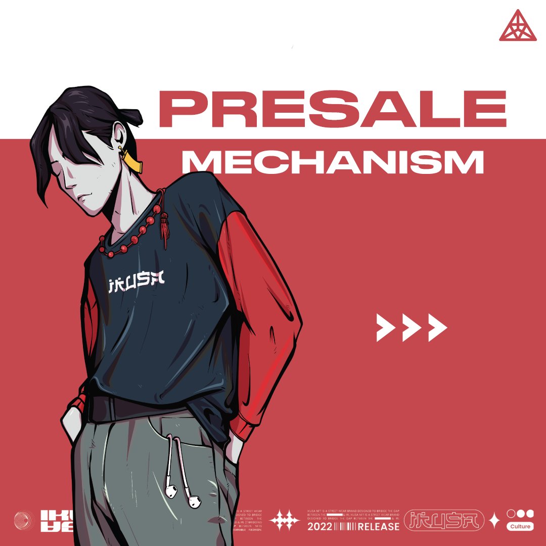 IkusaNFT's tweet photo. IKUSA Genesis streetwear collection pre-sale mechanism >>>

#ikusa #exclusive #streetwear #genesiscollection #drop https://t.co/VTtNUmDEH3