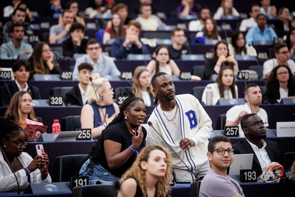 Europarl_EYE's tweet photo. Take  a moment to relive the incredible moments and vibrant energy of this  year’s edition. From inspiring discussions to new connections, #EYE2023 was a celebration of youth, democracy, and hope for our future! ✨

➡️https://t.co/KTfkKfSSsQ https://t.co/KIowUozwYo
