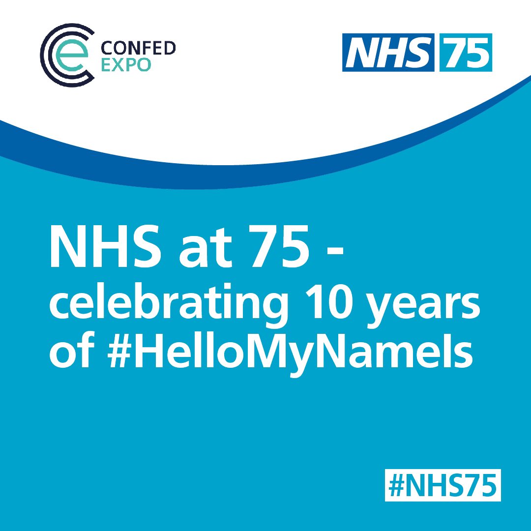 AntonyTiernan's tweet photo. Theatre session:
🔈 NHS at 75 - celebrating 10 years of #HelloMyName is with:
🔹 @NHS_RobW (chair)
🔹 Chris Pointon
🔹 @kernowbarky
🔹 @PSCommissioner
⏰ Wednesday, 11.50am to 12.30pm
5/10 https://t.co/MFYuOY3DJj