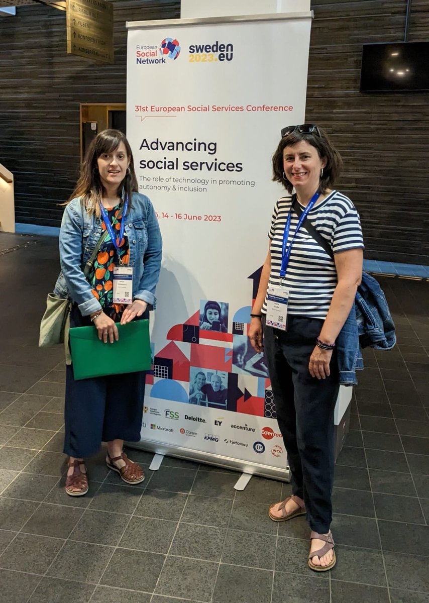 READY!!!! for the European Social Services Conference SWEDEN 2023

Ikusi eta ikasi!!!!
#zaintel #gizarte #Zerbitzuak #Zaintza