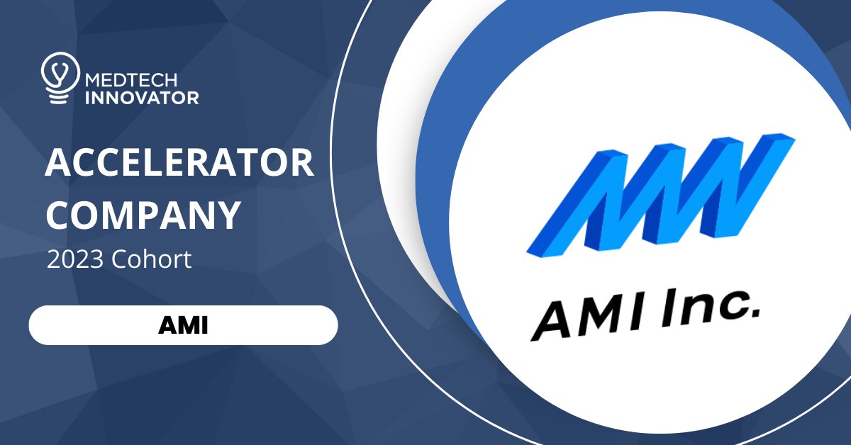 【プレスリリース】
AMI株式会社は、Medtech Innovator Cohort 2023に選出されたことをお知らせします。
#MedTechInnovator #MedTechInnovator2023 #healthtech #medicaldevice