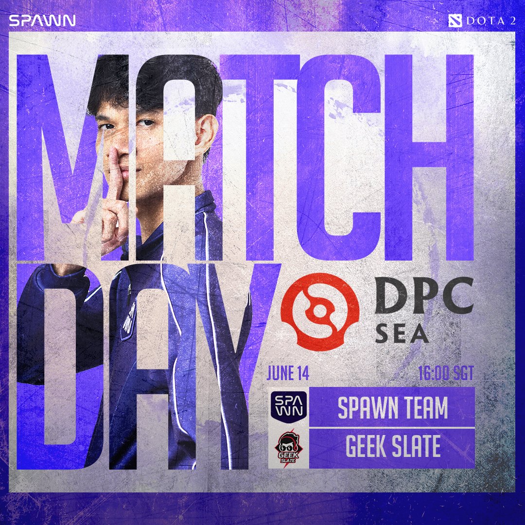 spawnteamdota's tweet photo. ๐ฅ Intense Showdown Alert! ๐ฅ
Get ready for an epic clash!
๐ฎ vs Geek Slate
๐ DPC SEA 2023 Tour 3: Division II
๐
June 14th, 2023
โฐ๏ธ 16:00 SGT
๐บ https://t.co/3MnCqYtM46
Let's go, team!
#SPAWNTeam #GeekSlate #Dota2 #DPCSeason3 https://t.co/Y8ECacyZdO