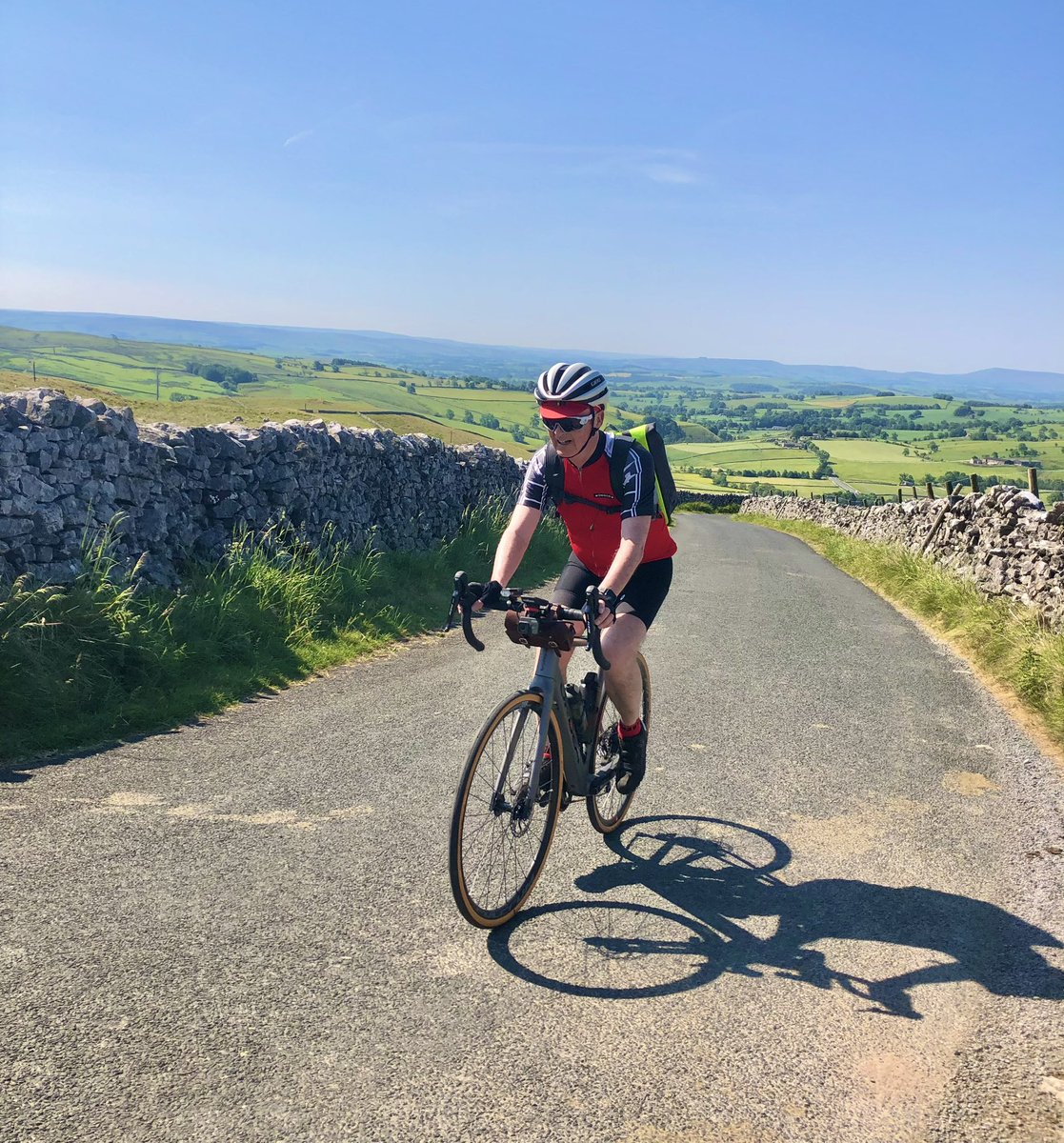 SteveFlemingM9's tweet photo. Nice ride to Malham with Marian yesterday. We had the place to ourselves, very few cars. #malham #cycling #yorkshiredales #orbeagain @Orbea https://t.co/lrGcPj4dHb