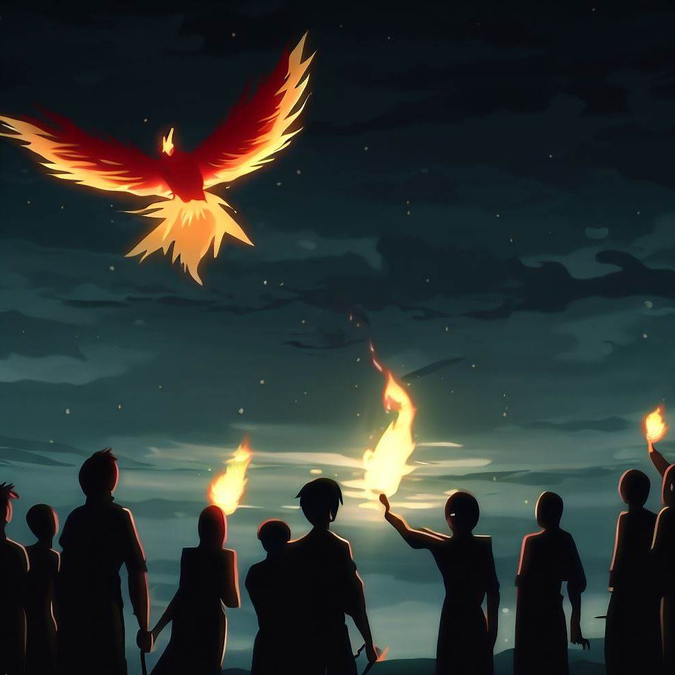 FireDAOlab's tweet image. Fire, a symbol of hope and guidance, unites people and leads them through darkness. It marks the dawn of a new human civilization. 

The Phoenix, representing rebirth from fire, embodies a bright future in the world. 

The advent of blockchain technology signifies the rebirth of…