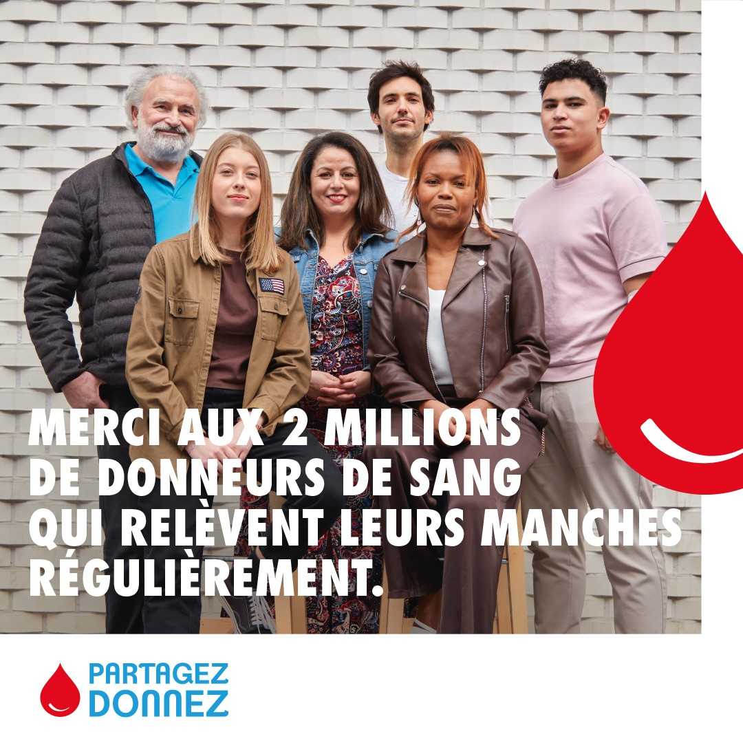 nantesfr's tweet photo. Merci aux 2 millions de donneurs de sang qui relèvent leurs manches régulièrement avec @EFS_dondesang. ♥️
Rejoignez-nous, devenez donneur : https://t.co/GEQEt70Uv2 #DonDeSang https://t.co/YsocusjVie
