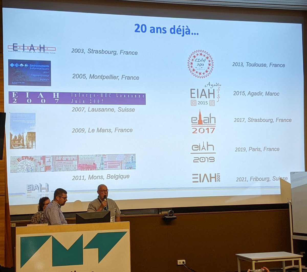 #EIAH2023 20 ans d'histoire présenté par Serge <a href="/garlatti/">Garlatti Serge</a>, de l'Enseignement Assisté par Ordinateur dans les années 70 à ChatGPT, en passant par les serious games et les MOOCs