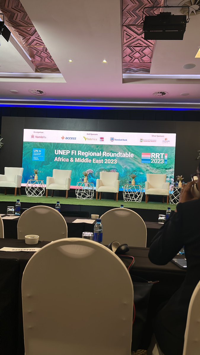 tuyenipeter's tweet photo. Excited to be exploring the importance of sustainable finance for economically and environmentally sustainable development for Africa at this year’s UNEPFI region roundatable for Africa and the Middle East 
#RRT2023 #Sustainability #greenfinance #NetZero #SustainableFinance https://t.co/QMcw57Erov