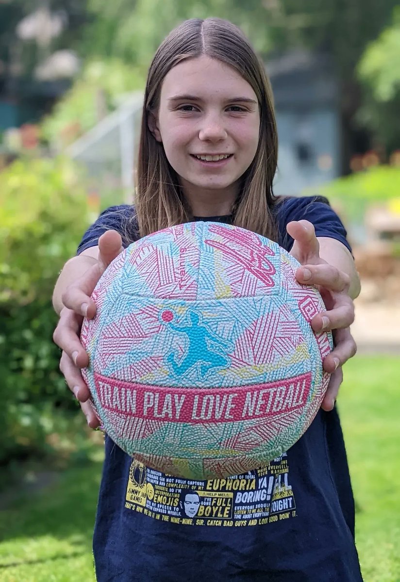 Life Mantra #TrainPlayLoveNetball ...Thanks for the snap Molly! 🏐🤩

Want one? Sign up to get notified when they're back in stock...They sell out FAST! 

gilbert-netball.com

<a href="/GilbertNetball/">Gilbert Netball</a>