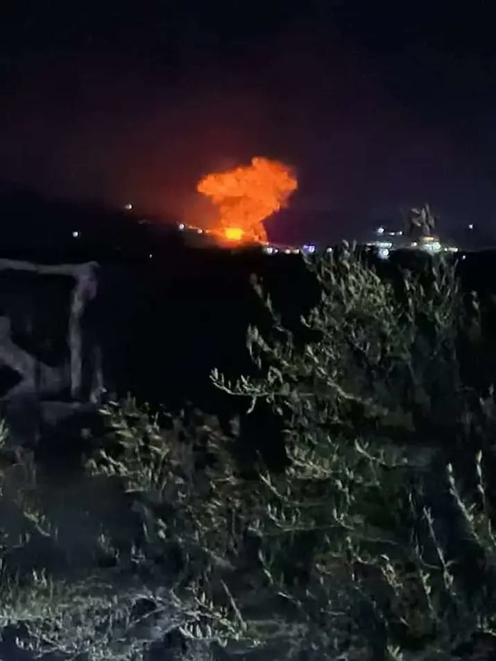 QalaatM on Twitter "Syria Israel bombed last night multiple positions in the Southern Damascus