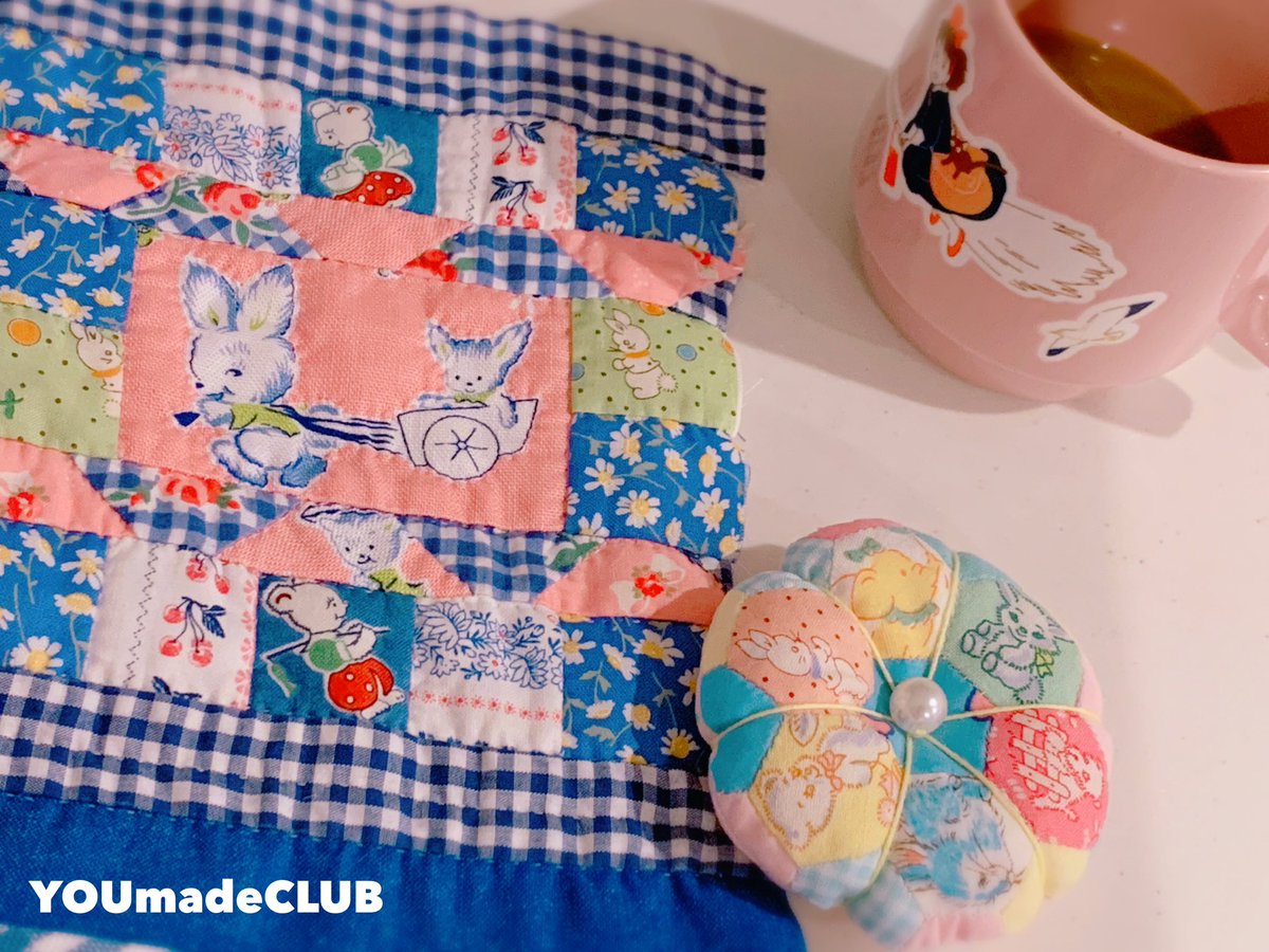 youmadechan's tweet image. まだ途中なのだけど、
作りたいものが頭の中にできたので、
普段使わない脳で考えながら作業中😚

コーヒーを相棒に☕️🪡

♡YOUmade♡
Instagram
instagram.com/youmadechan/

 #patchwork #patchworkquilt