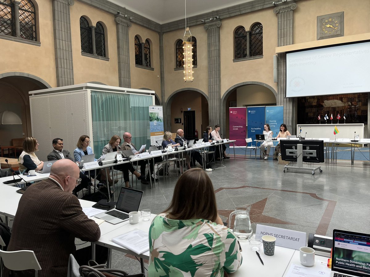 NDPHSorg's tweet photo. We start the second day of our Expert Groups’ leadership #meeting. 

On agenda:
🔸 EGs role in imlementing the PA #Health in the @EUSBSR;
🔸 common cross-EG work;
🔸 potentional #cooperation with #Ukraine. https://t.co/bw4pzak9VM