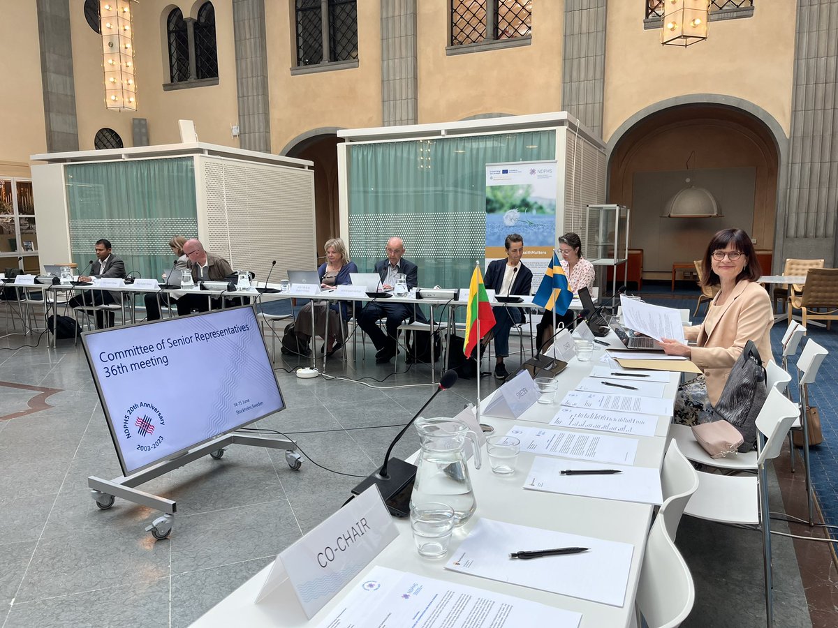 NDPHSorg's tweet photo. We start the second day of our Expert Groups’ leadership #meeting. 

On agenda:
🔸 EGs role in imlementing the PA #Health in the @EUSBSR;
🔸 common cross-EG work;
🔸 potentional #cooperation with #Ukraine. https://t.co/bw4pzak9VM