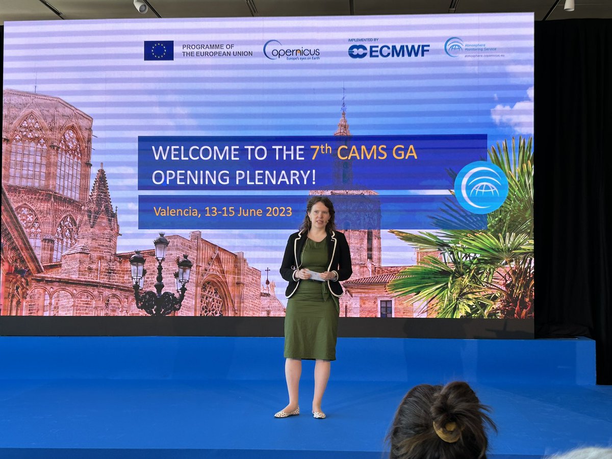 The @CopernicusECMWF #CAMSGA23 has been officially opened by Maria Berdahl from @CopernicusEU @defis_eu. Looking forward to hear about progress and exciting challenges ahead.