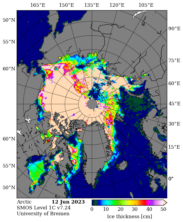 Arctic Sea Ice 12. Jun 2023 Error or not we are not doing good in taking care of our only known Habitat. Shocking News about Ocean Heat but not one celebrity or one politician has reacted so far.