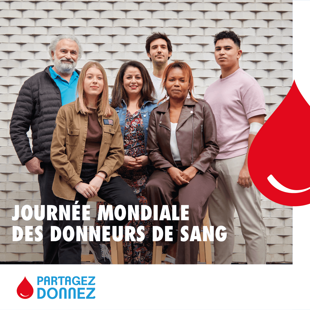 Sante_Gouv's tweet photo. 🗓 C'est la journée mondiale des #DonneursDeSang 🩸

👉 Chaque jour, 10 000 personnes font un don de #sang, de plasma ou de plaquettes. Rejoignez-les ! 

Pour trouver une collecte près de chez vous ➡ https://t.co/h4eDp7n1NL https://t.co/WOmyjChIZo