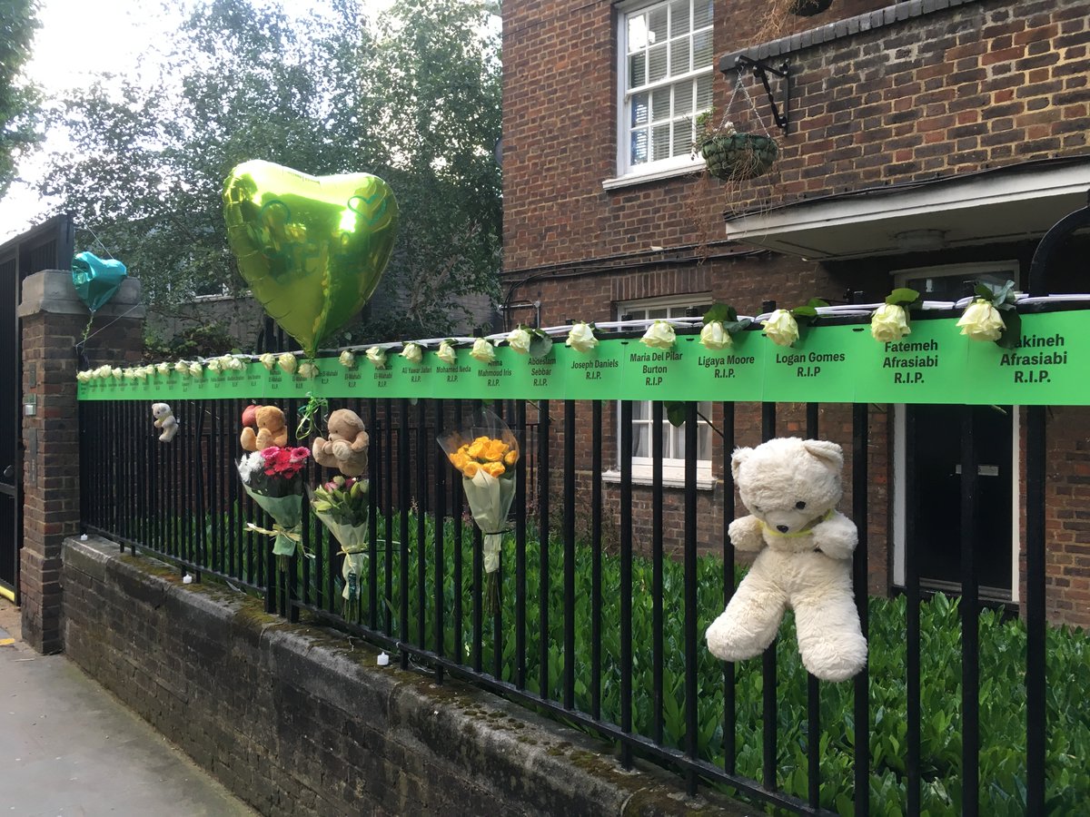 72 precious lives, 18 of them children. Who might they have become? As my boys grow one year older, this is where my thoughts will always return. Please remember #Grenfell today 🙏 especially the parents who mourn #72Months72Lives