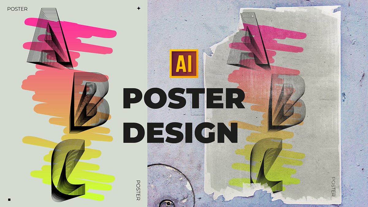 EBaryshkina's tweet photo. ✅NEW TUTORIAL ON YOUTUBE!

Come to create a simple poster with modern text effect)

Tutorial and fonts here: https://t.co/R9hbpG5gBk

Elena) https://t.co/EGgUoxFdbD