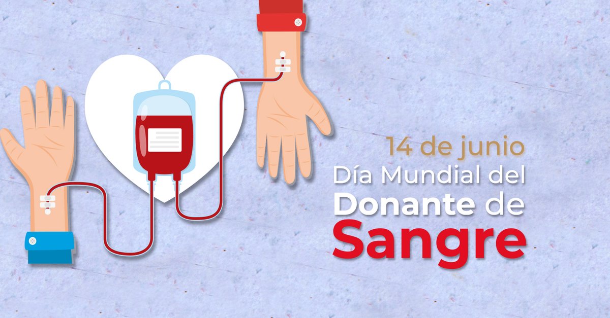 Ser solidario hay que llevarlo en la sangre.