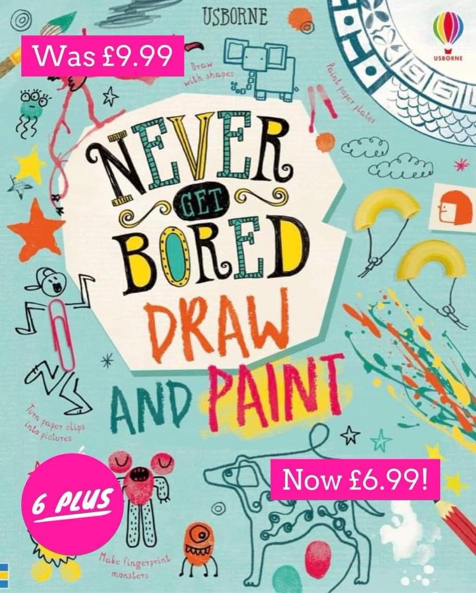 ☀️ SUMMER SALE ☀️

Starting at £3.99

We love activity books! 

Get ready for the holidays now!

#usborne50 #usbornebooks #summersale #activitybooks