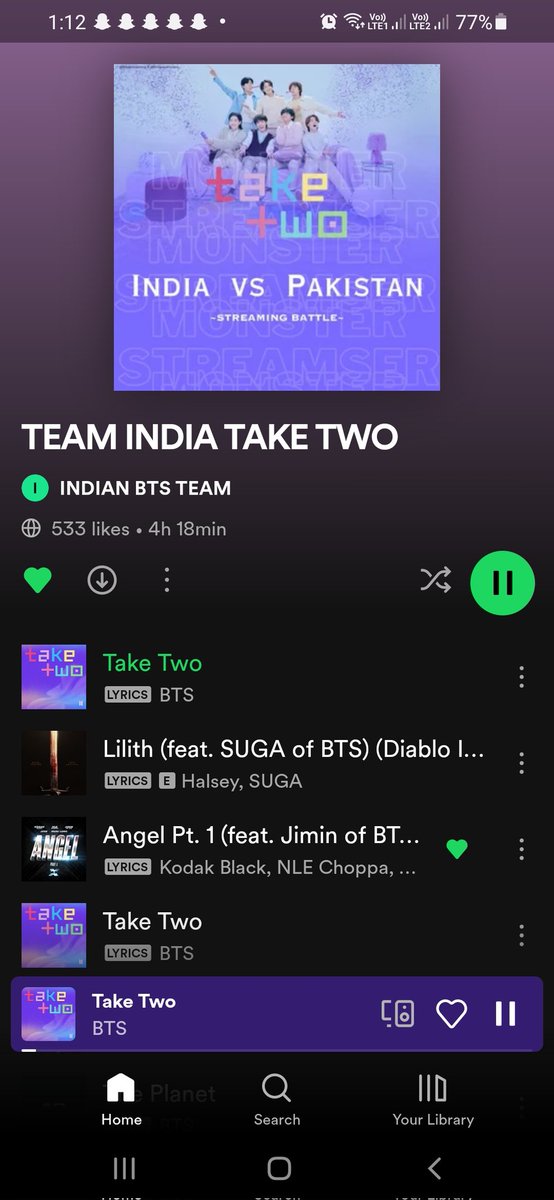 Sumaiyatameem's tweet photo. Im super duper late !!!!!
Take Two India
#TakeTwoBattle #TakeTwoTeamIndia https://t.co/kNtdwoJqFf