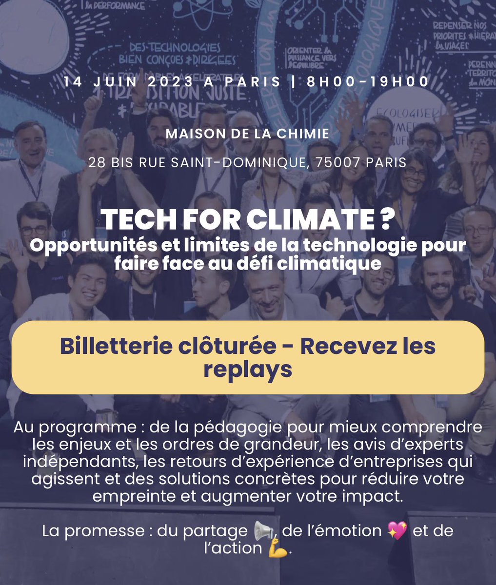 pascalrw's tweet image. #TechForClimate #Ensemble