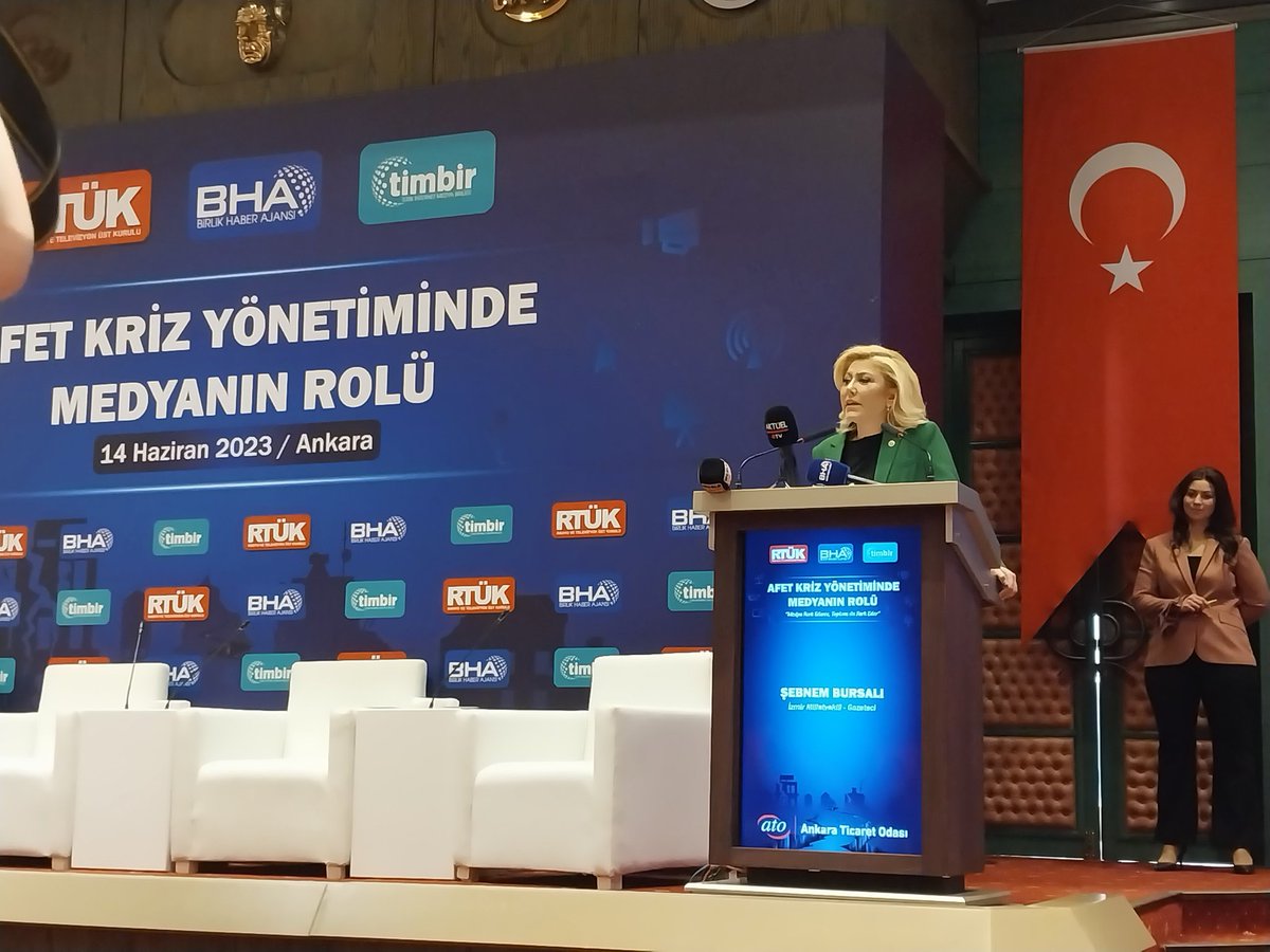 Afet Kriz Yönetiminde Medyanın Rolü Çalıştayı Ankara'da başladı.