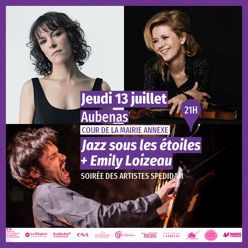 CordesEnBallade's tweet image. 🎵Un double concert le 13 juillet à 21h ! 🎉
📍Cour de la mairie Annexe, Aubenas
✨Pour cette soirée des artistes #Spedidam, retrouvez Line Kruse, Paul Lay &amp;amp; Emily Loizeau pour une soirée 100% rencontres inédites😍
🎟️cutt.ly/MwrfATw1