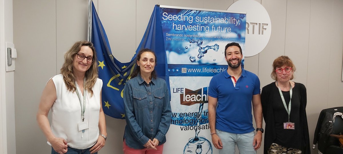 LIFELEACHLESS's tweet photo. A few days ago we received a visit from the project's monitoring expert for the last monitoring meeting before the end of the project 📅📝😀 https://t.co/trxoBefmvB