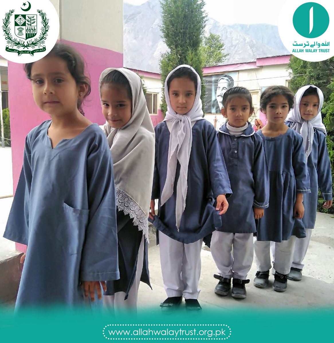 AllahWalayTrust's tweet photo. Allah Walay Trust School Meal Program team visited Sukamidan Primary School Skardu & conducted BMI camp where Allah Walay Trust is going to start its school meal program soon.
#Allahwalaytrust #donatenow #schoolkhanaprogram #impactofschoolmeal #transforminglives #educationforall https://t.co/Ub8YeTOsc7