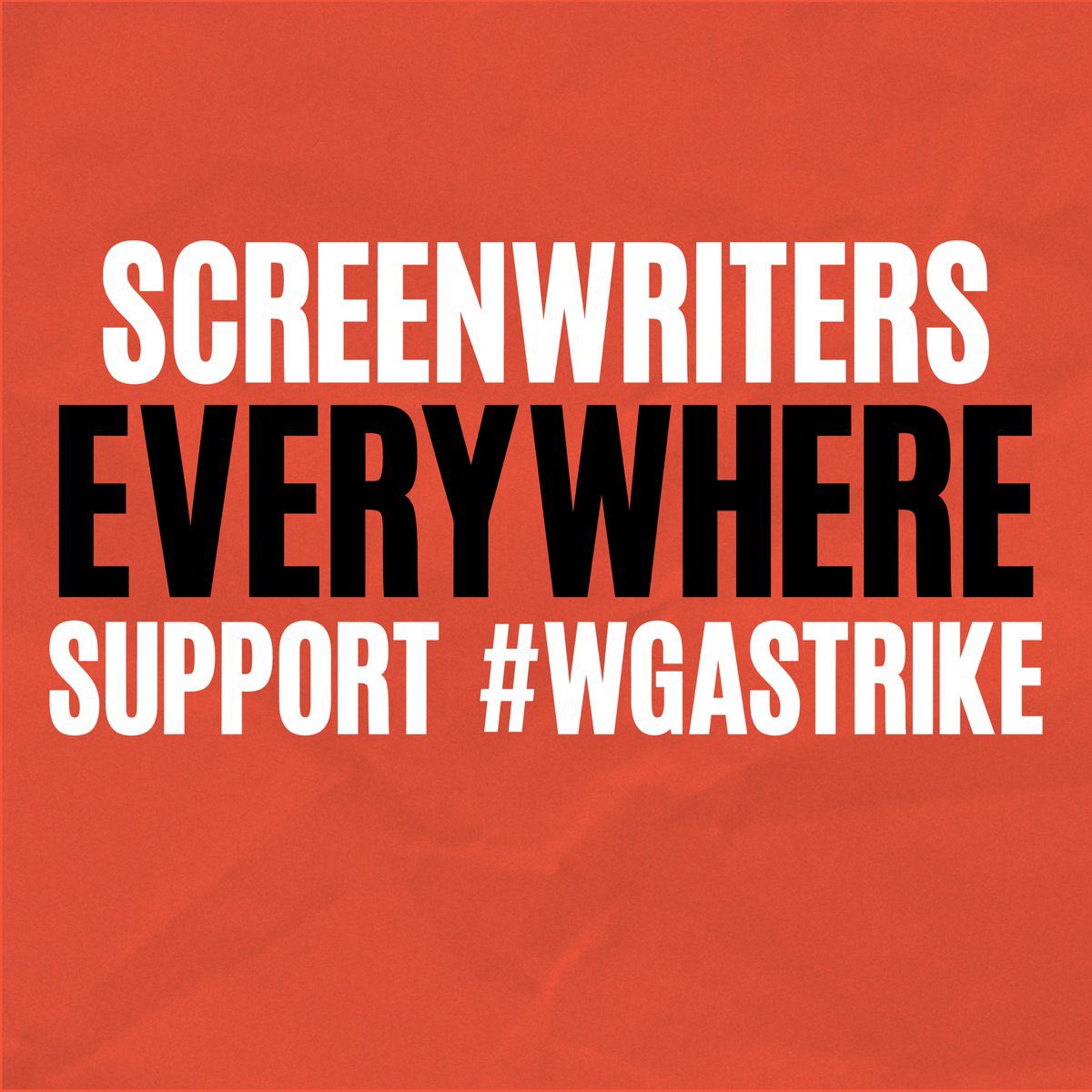 If you’re an aspiring writer here in the UK it’s easy to not engage with what’s happening. But our US friends are fighting for rights that will matter in every single one of our careers. We’re with you! @WGAWest @WGAEast @TheWritersGuild @uk_scribe #ScreenwritersEverywhere